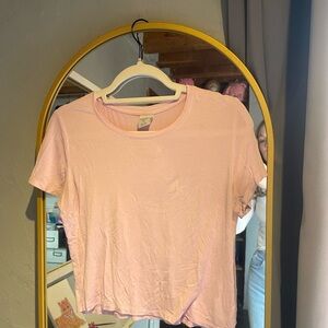 Light Pink Short Sleeve Women's Tee
